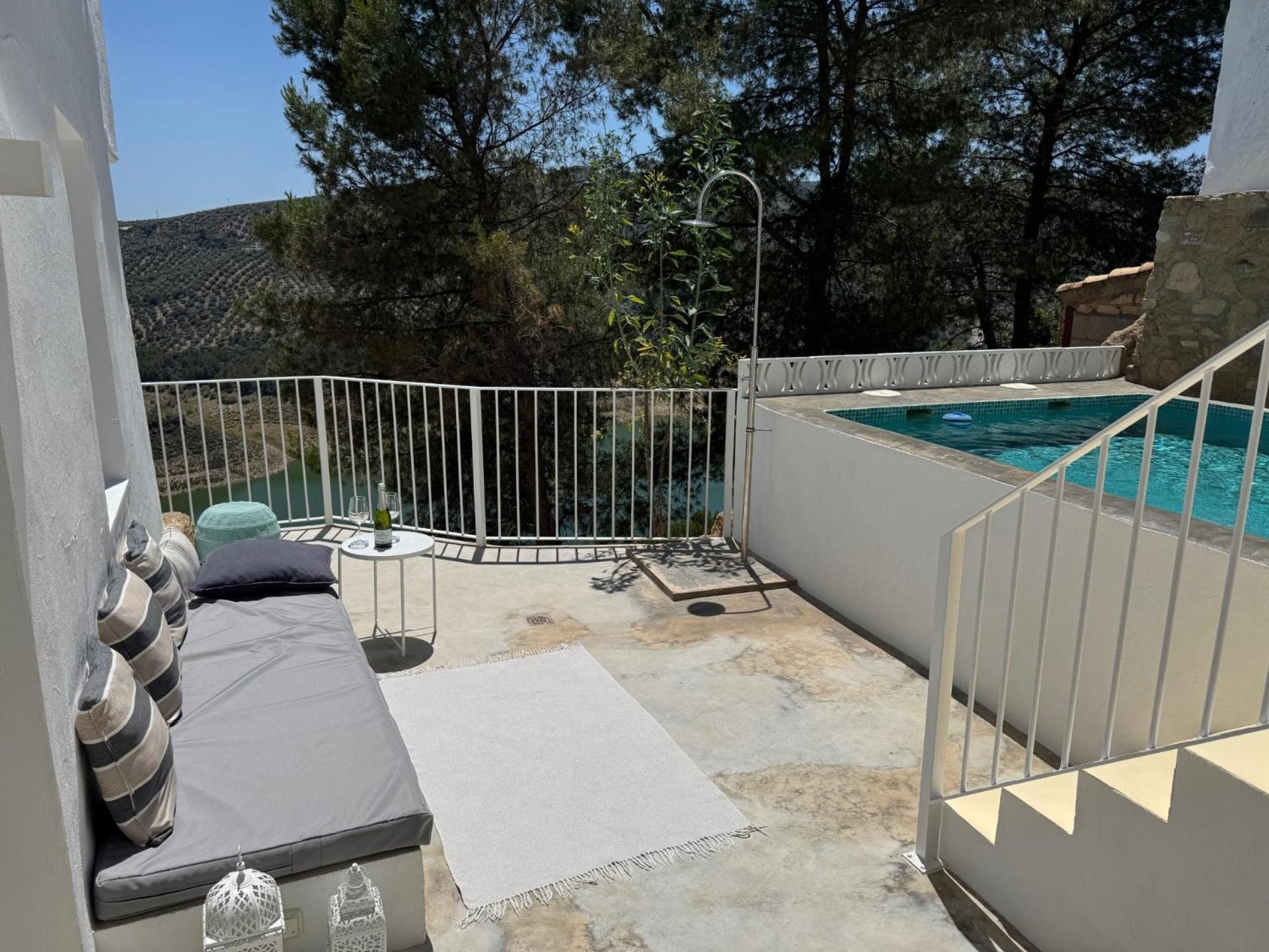 Casa Trece Villa Iznájar Exteriör bild